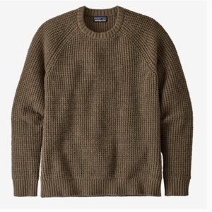 NWOT Patagonia Men's Recycled Wool Waffle Knit Sweater - S